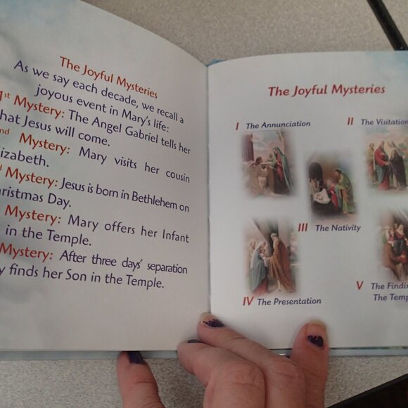 The Rosary Hardcover Mini Book - Picture 3 of 5